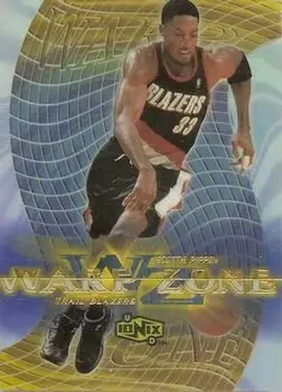 1999-00 Upper Deck Ionix #WZ11 Warp Zone Scottie Pippen