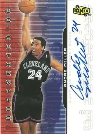 1999-00 Upper Deck Ionix #AM UD Authentics Andre Miller
