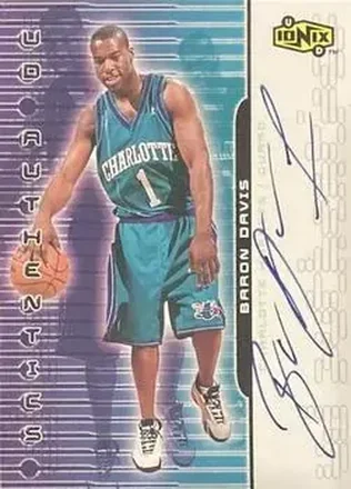 1999-00 Upper Deck Ionix #BD UD Authentics Baron Davis