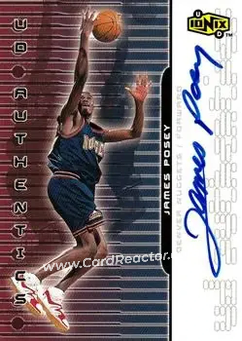 Front of James Posey