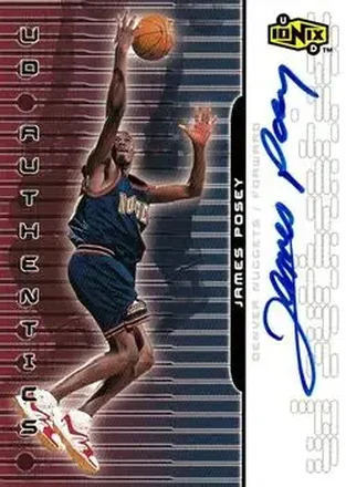 1999-00 Upper Deck Ionix #JP UD Authentics James Posey