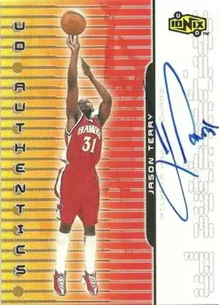 1999-00 Upper Deck Ionix #JT UD Authentics Jason Terry