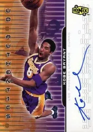 1999-00 Upper Deck Ionix #KB UD Authentics Kobe Bryant