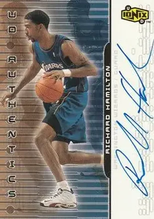 1999-00 Upper Deck Ionix #RH UD Authentics Rip Hamilton