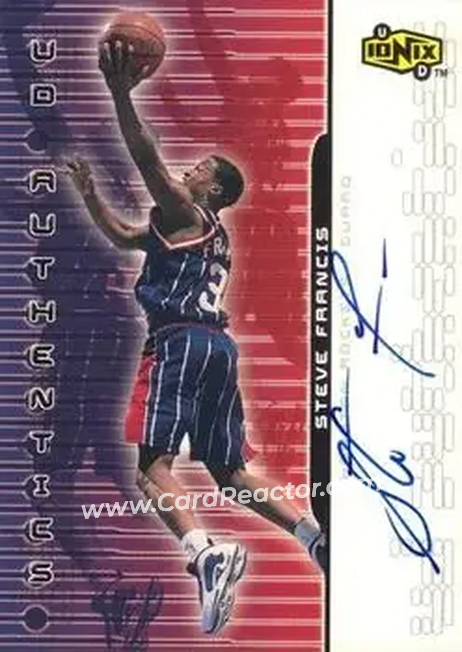 Front of Steve Francis
