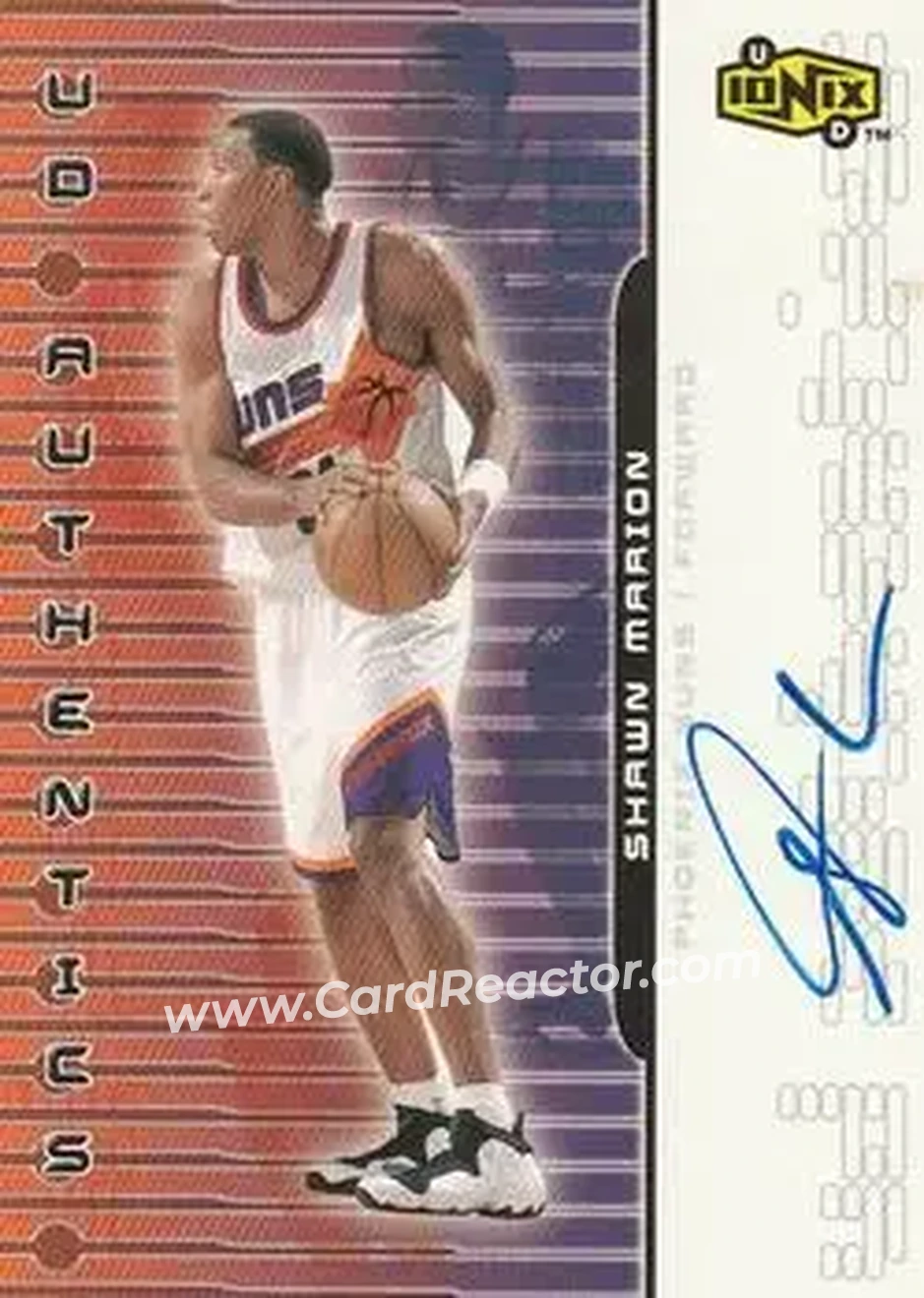 Front of Shawn Marion