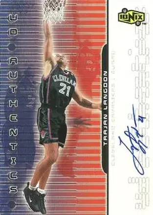1999-00 Upper Deck Ionix #TL UD Authentics Trajan Langdon