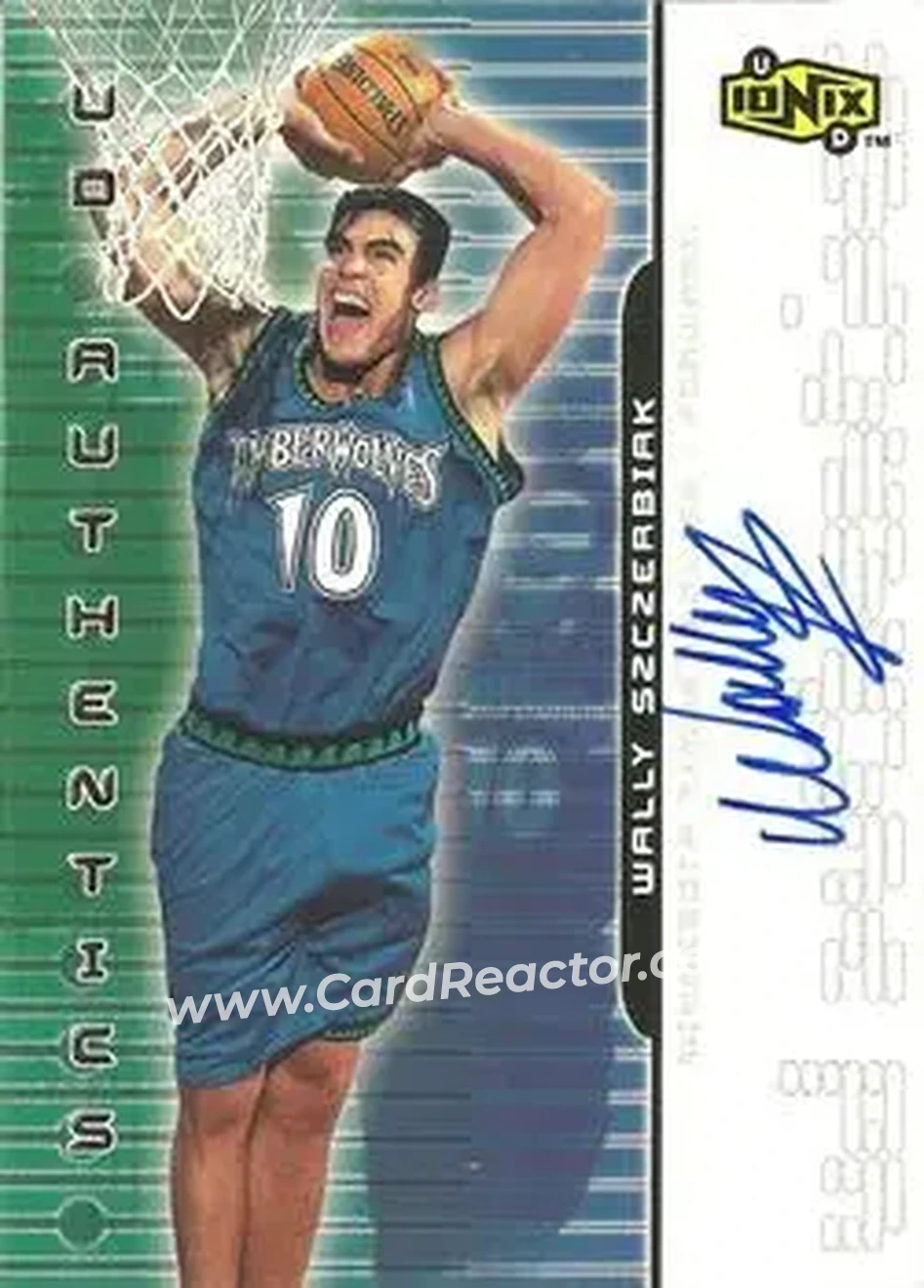 Front of Wally Szczerbiak