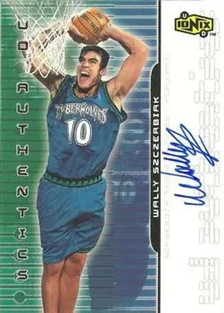 1999-00 Upper Deck Ionix #WS UD Authentics Wally Szczerbiak