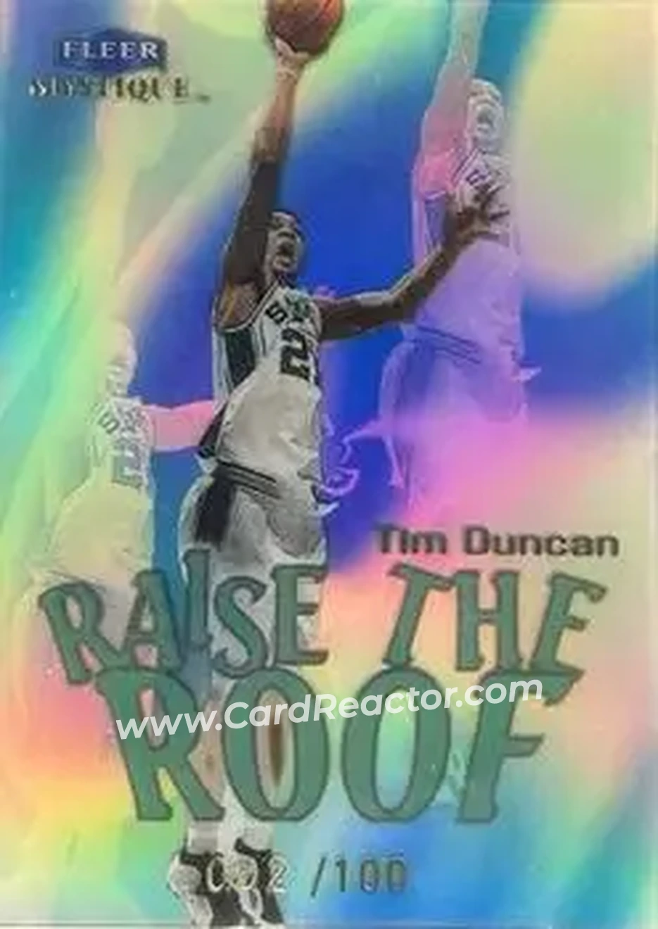 Front of Tim Duncan
