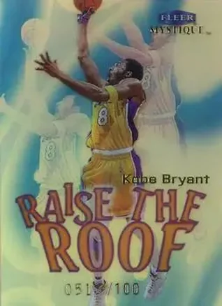 1999-00 Fleer Mystique #4 RR Raise the Roof Kobe Bryant