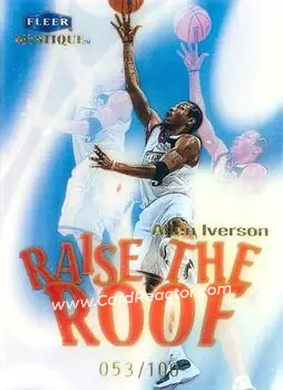 Front of Allen Iverson