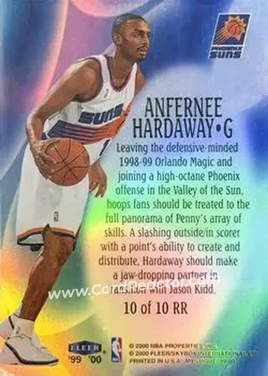 Back of Anfernee Hardaway