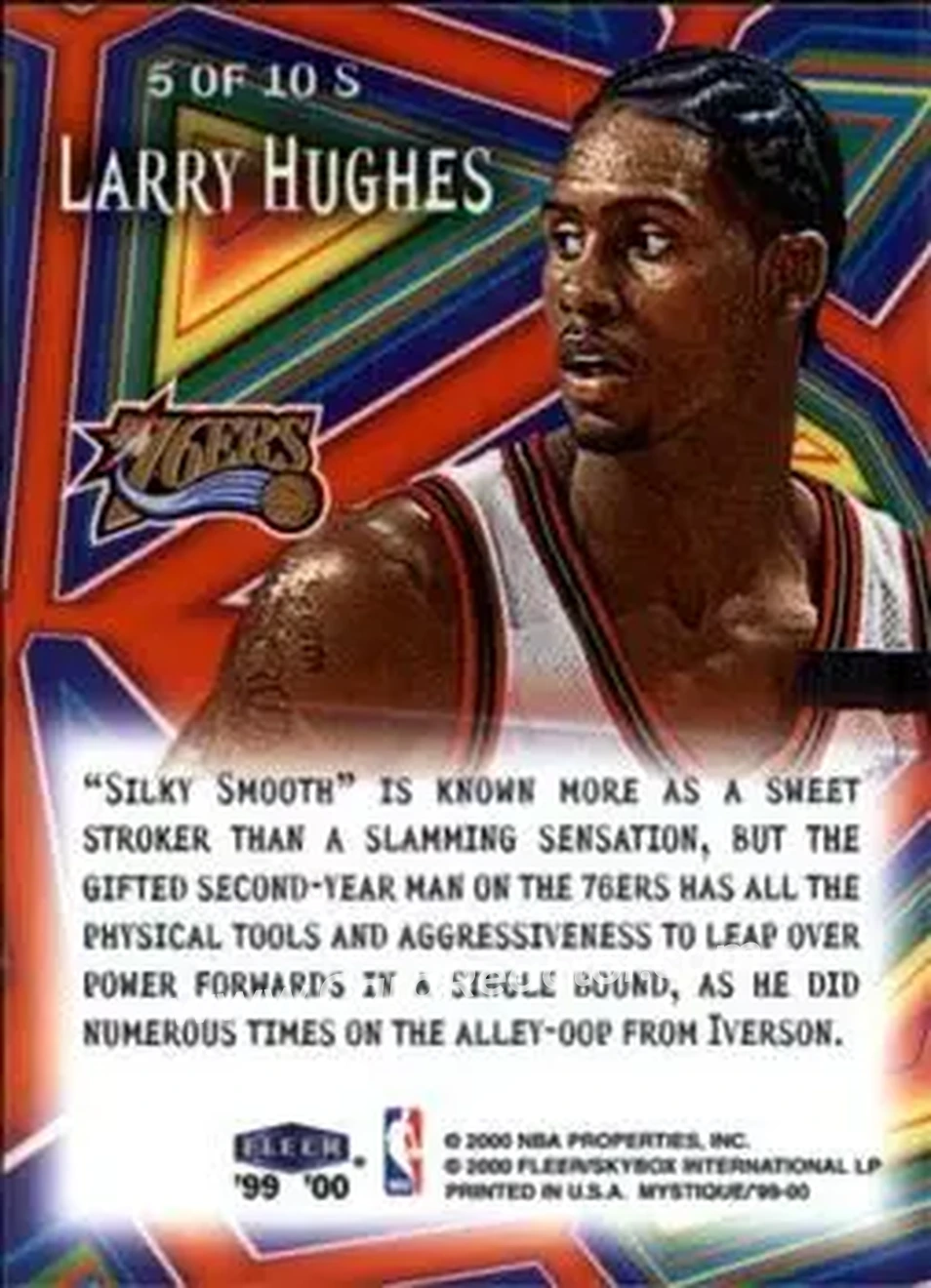 Back of Larry Hughes