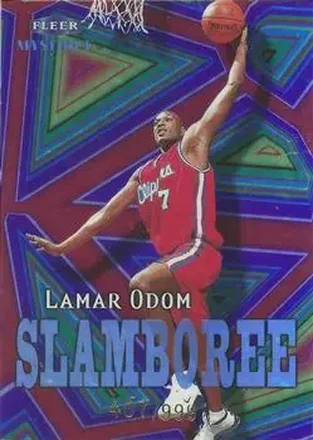 1999-00 Fleer Mystique #8 S Slamboree Lamar Odom