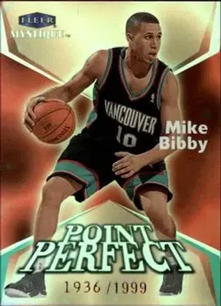 1999-00 Fleer Mystique #1 PP Point Perfect Mike Bibby