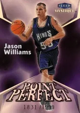 1999-00 Fleer Mystique #3 PP Point Perfect Jason Williams