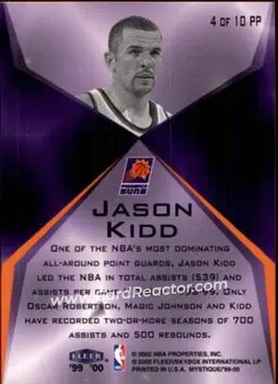 Back of Jason Kidd