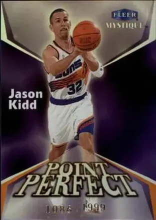 1999-00 Fleer Mystique #4 PP Point Perfect Jason Kidd