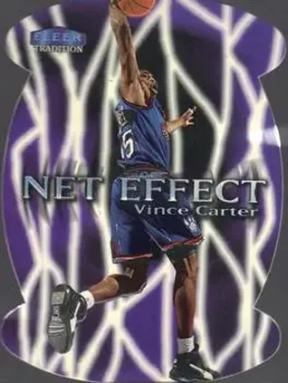 1999-00 Fleer Tradition #2 NE Net Effect Vince Carter