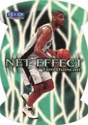 1999-00 Fleer Tradition #3 NE Net Effect Tim Duncan