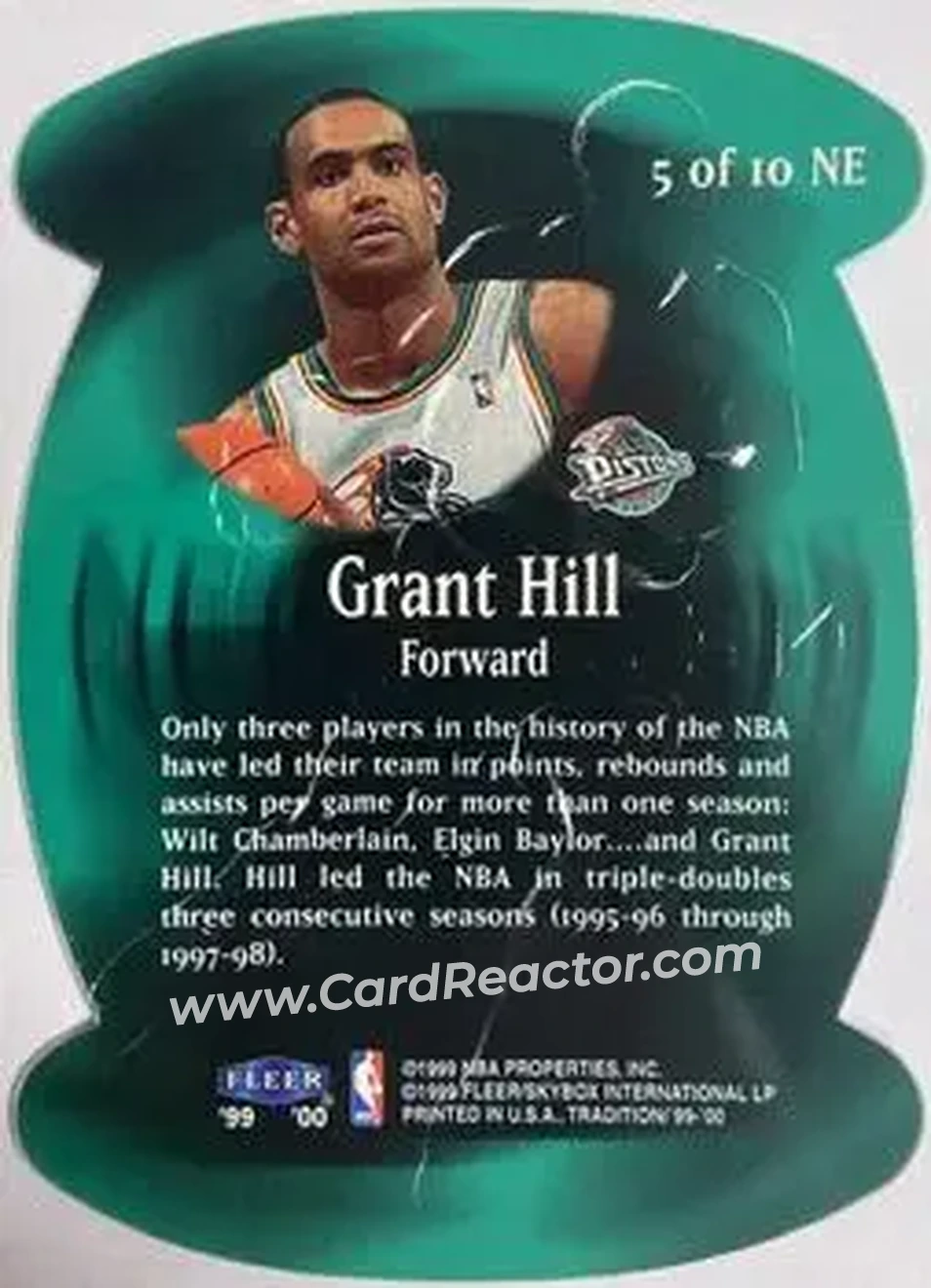 Back of Grant Hill