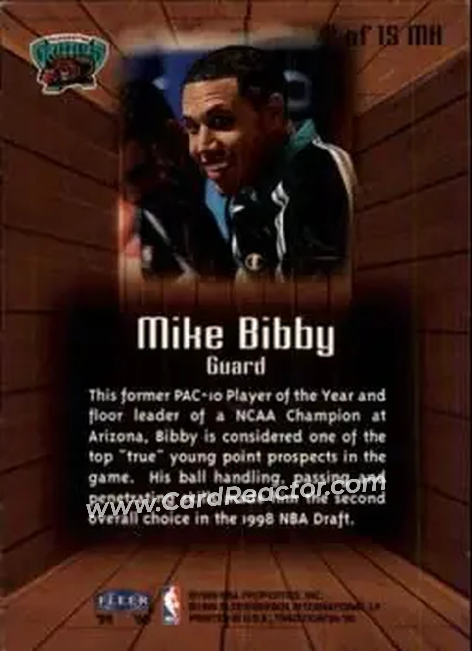 Back of Mike Bibby