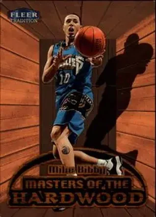 1999-00 Fleer Tradition #2 MH Masters of the Hardwood Mike Bibby