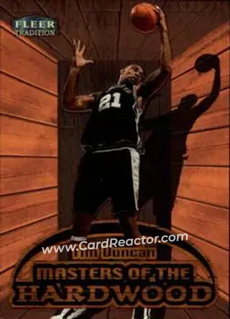 Front of Tim Duncan