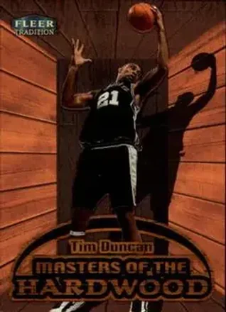 1999-00 Fleer Tradition #4 MH Masters of the Hardwood Tim Duncan