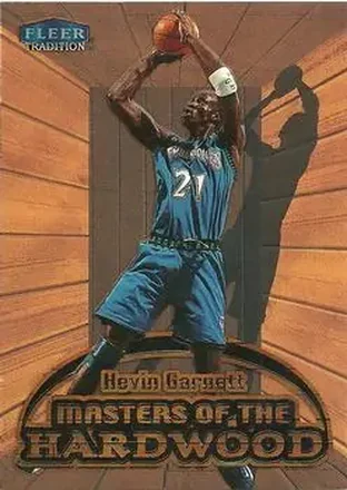 1999-00 Fleer Tradition #5 MH Masters of the Hardwood Kevin Garnett