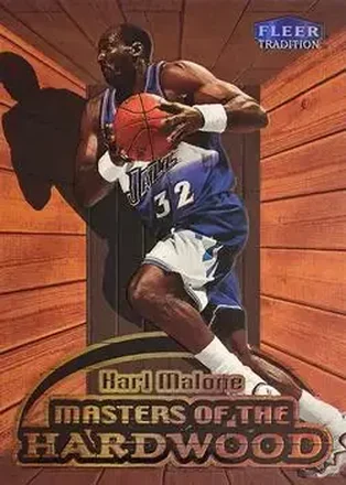 1999-00 Fleer Tradition #9 MH Masters of the Hardwood Karl Malone