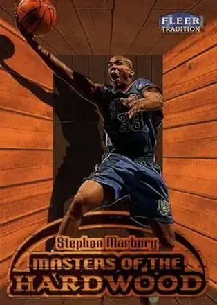 1999-00 Fleer Tradition #10 MH Masters of the Hardwood Stephon Marbury
