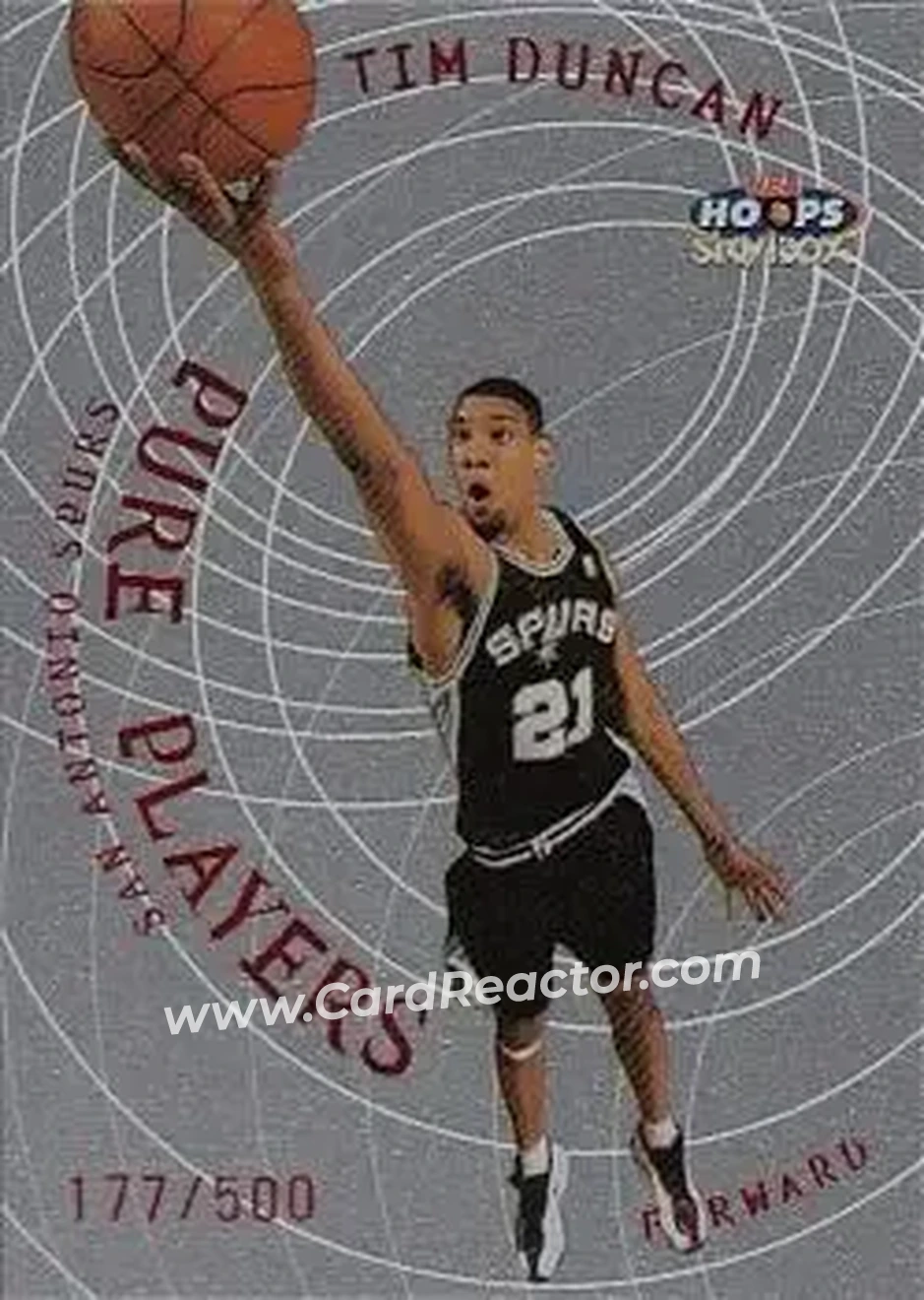Front of Tim Duncan