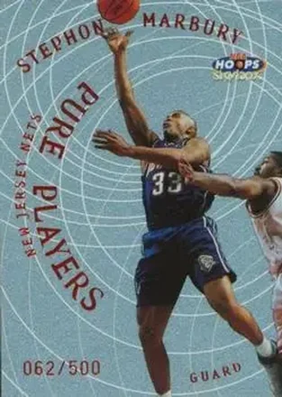 1999-00 Hoops #3PP Pure Players Stephon Marbury