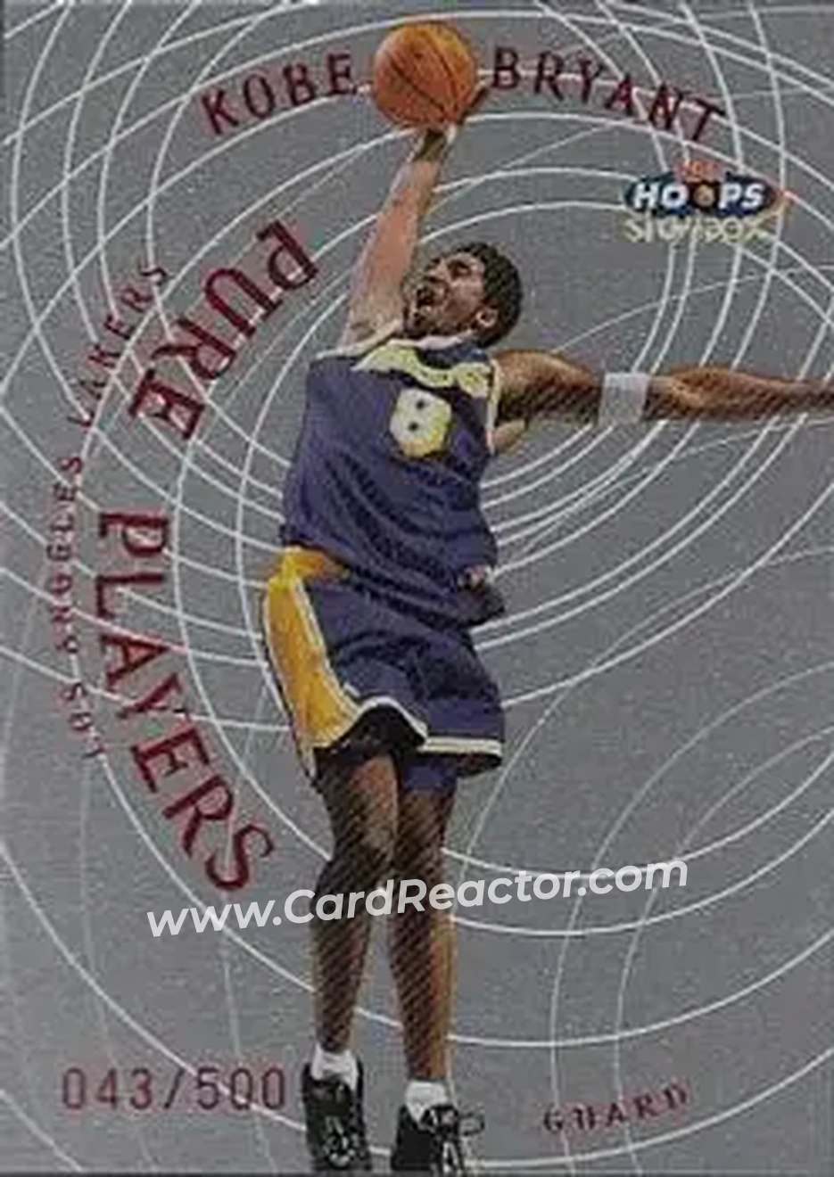 Front of Kobe Bryant