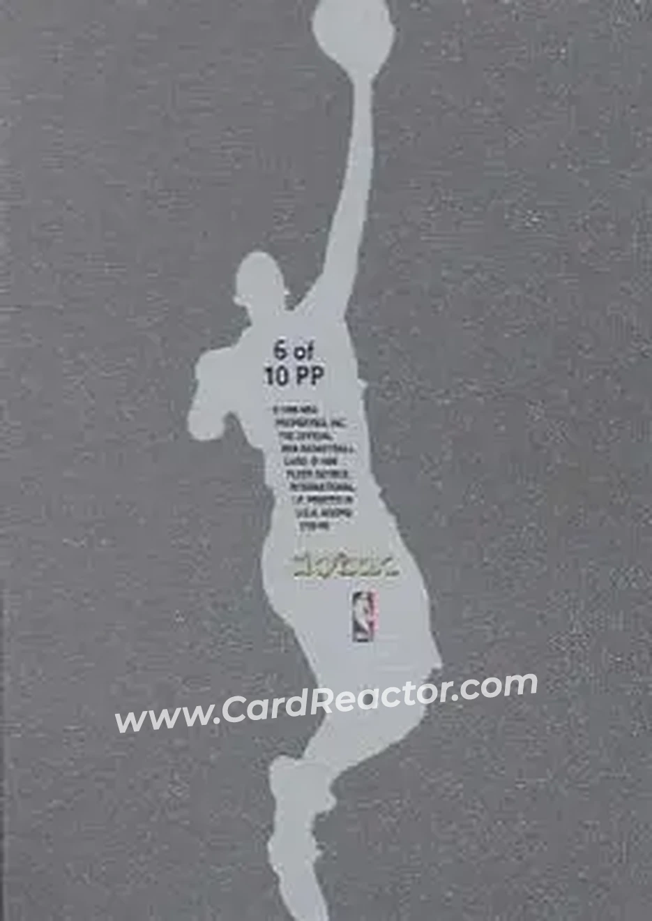 Back of Kevin Garnett