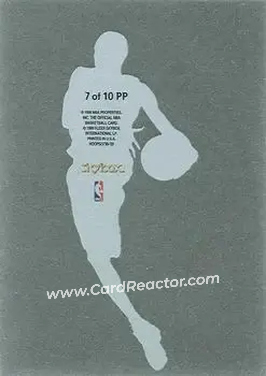 Back of Allen Iverson