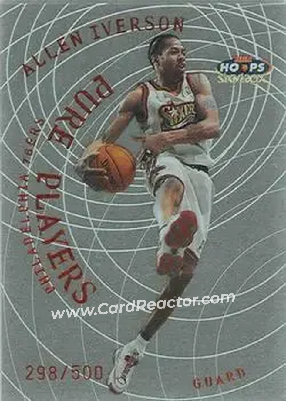 Front of Allen Iverson