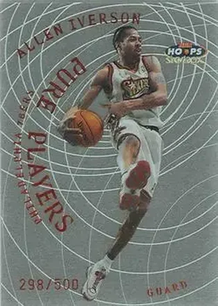 1999-00 Hoops #7PP Pure Players Allen Iverson