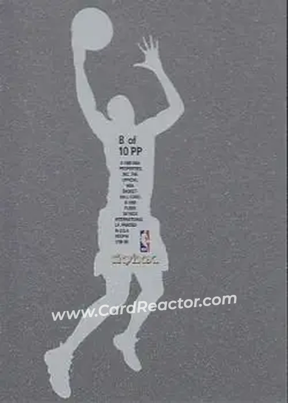 Back of Antoine Walker