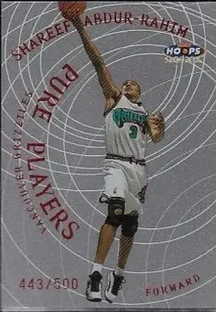 1999-00 Hoops #9PP Pure Players Shareef Abdur-Rahim