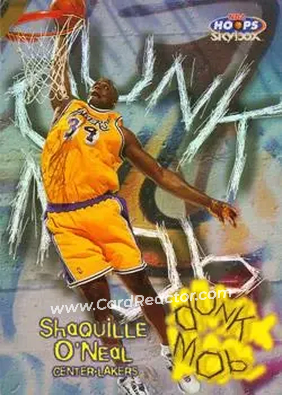 Front of Shaquille O'Neal