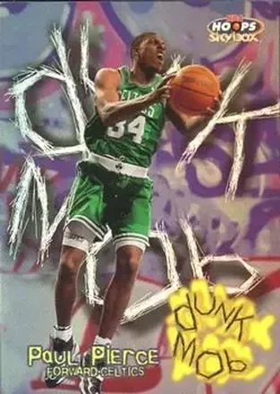 1999-00 Hoops #3DM Dunk Mob Paul Pierce