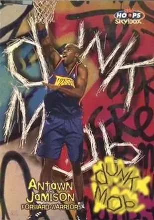 1999-00 Hoops #4DM Dunk Mob Antawn Jamison