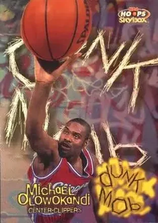 1999-00 Hoops #5DM Dunk Mob Michael Olowokandi