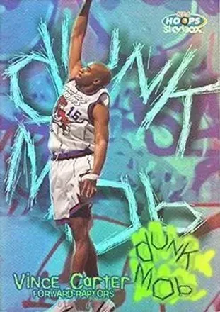 1999-00 Hoops #8DM Dunk Mob Vince Carter