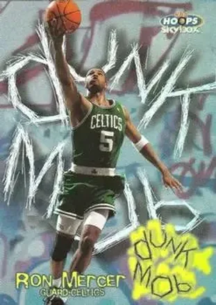 1999-00 Hoops #9DM Dunk Mob Ron Mercer