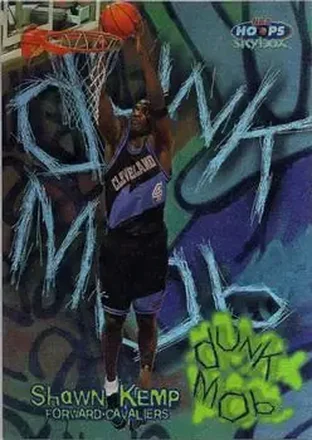 1999-00 Hoops #10DM Dunk Mob Shawn Kemp