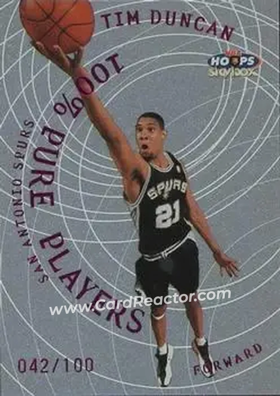 Front of Tim Duncan